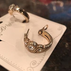 Brighton Infinity Sparkle Hoop Earrings